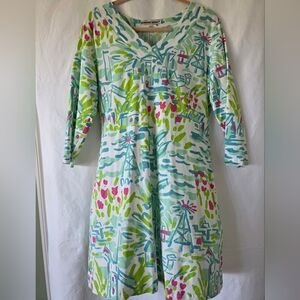 Barbara Gerwit Dress Sz L $ 30.